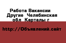 Работа Вакансии - Другие. Челябинская обл.,Карталы г.